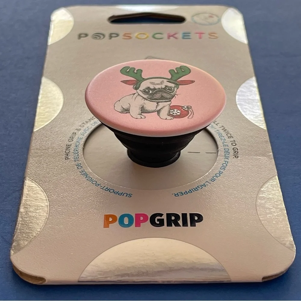 Popsocket - Holiday Pug (CHRISTMAS)
